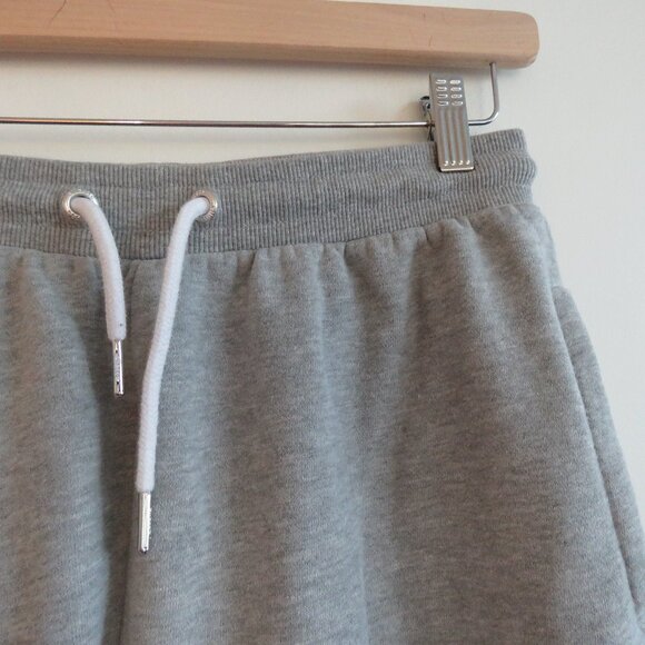 VINTAGE Y2K ELLESSE Heathered Gray Sweatpant Joggers Lounge Athleisure - Size M - Picture 4 of 13